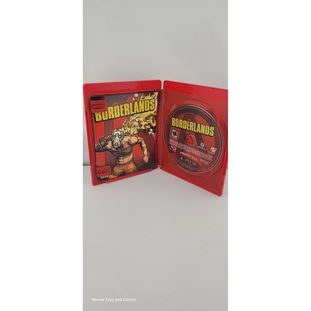 Borderlands (Sony PlayStation 3, PS3 2009) CIB Complete Tested and Working Great